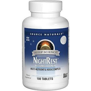 Sleep Science® NightRest™ with Melatonin 100 TABLETS
