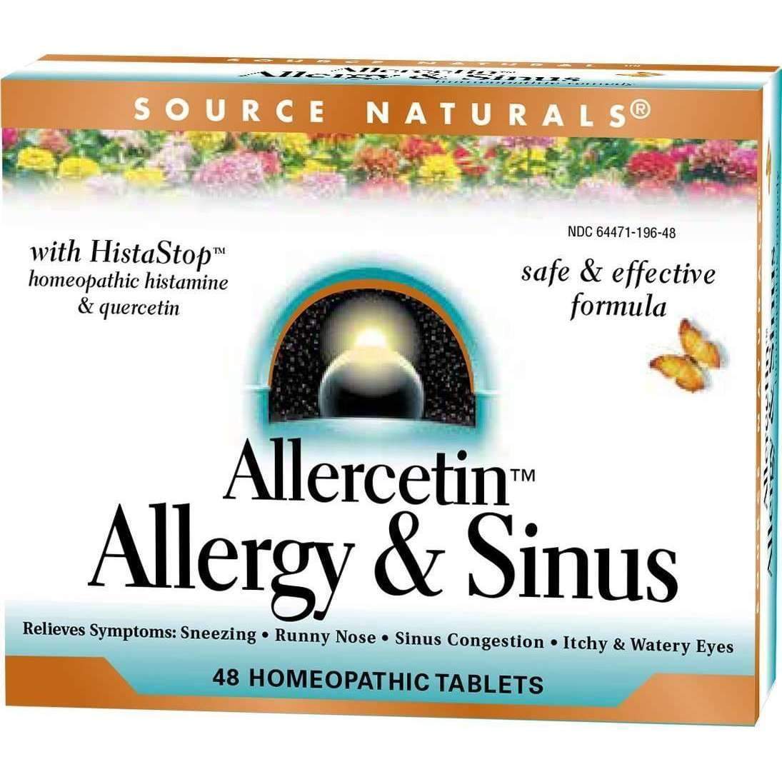 Source Natural - Allercetin - Allergy &amp; Sinus 48 tablets