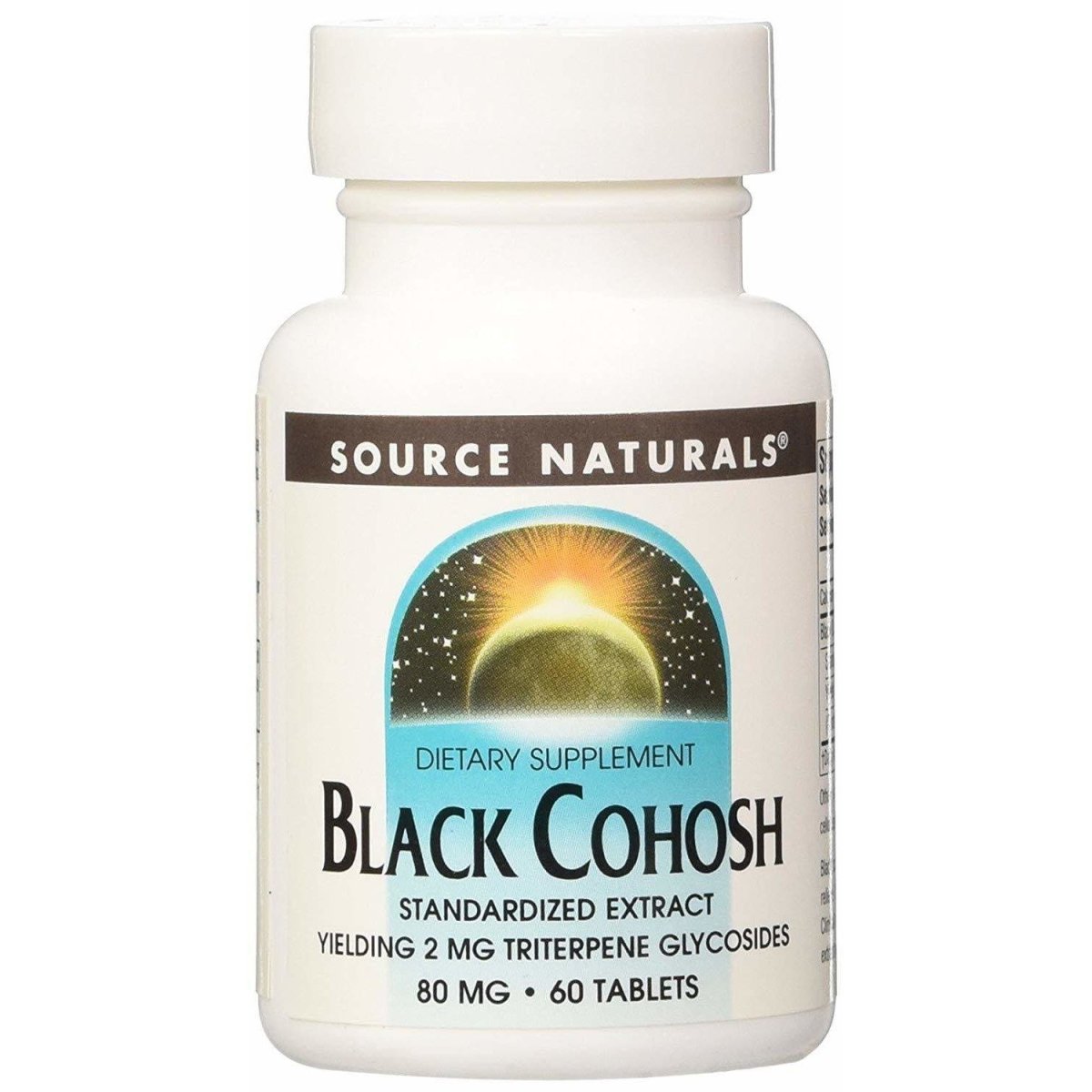 Source Naturals Black Cohosh Standardized Ext 80Mg 60 Tab