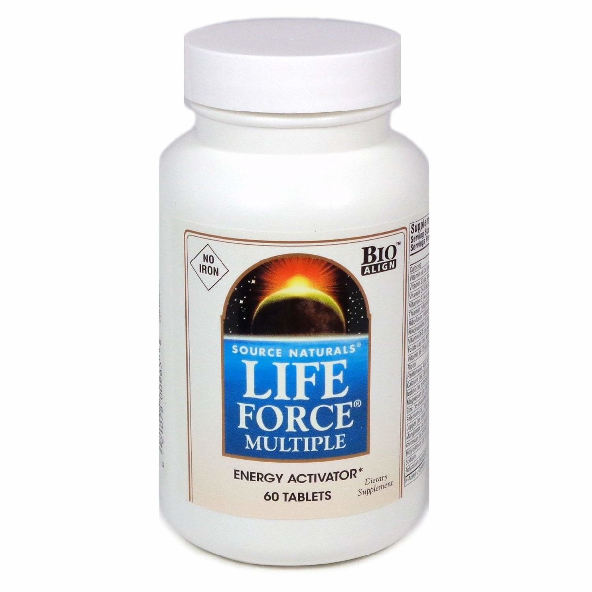Source Naturals Life Force™ Multiple No Iron -- 60 Tablets