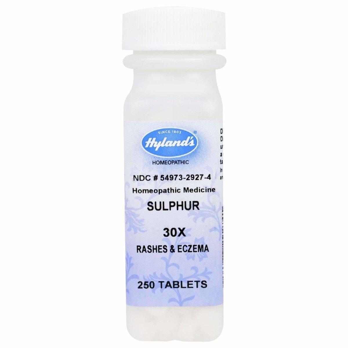 Sulphur 30x Rashes &amp; Eczema 250 Tablets