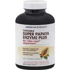 Super Papaya Enzyme Plus Chewable 360 CAPS