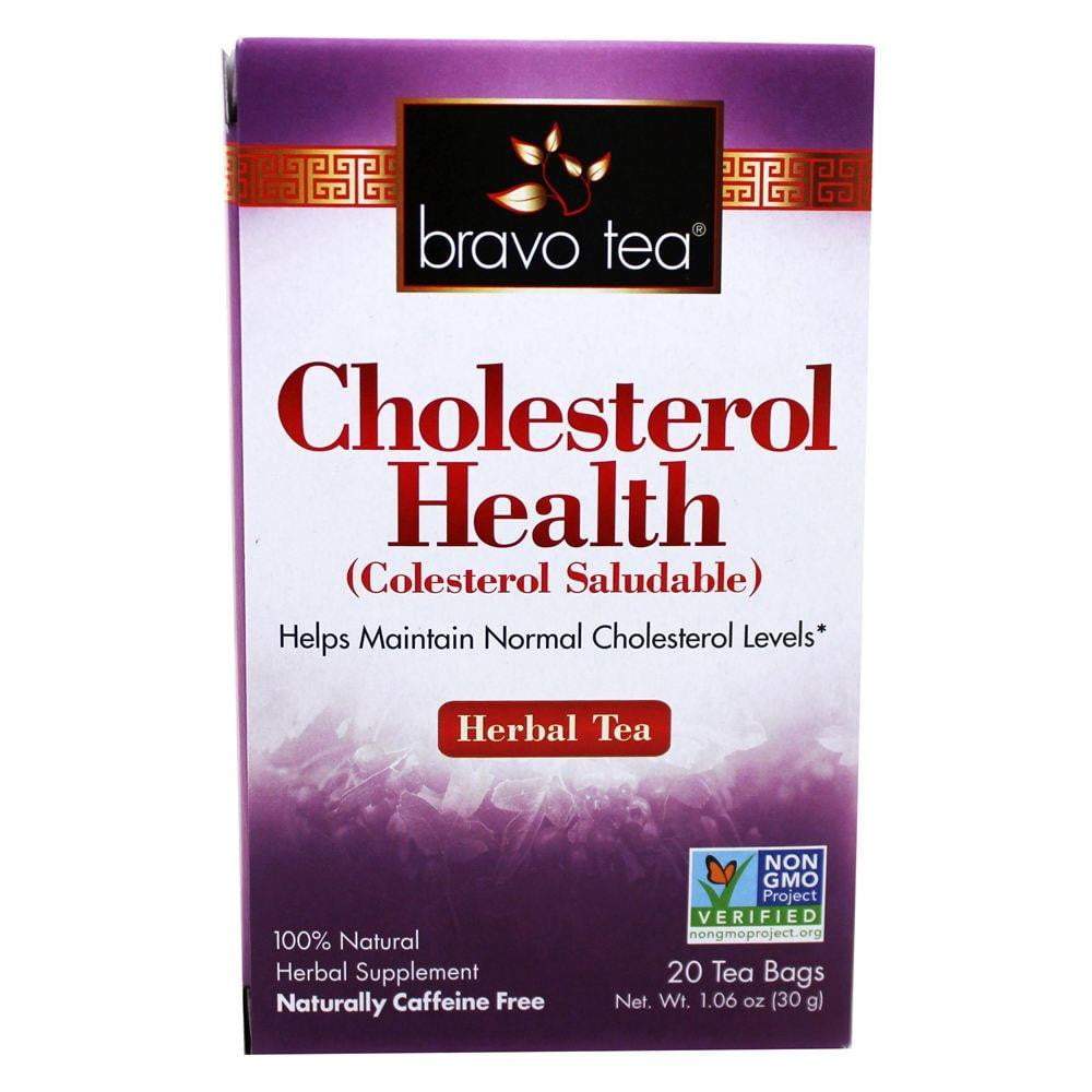 Té Herbal Bravo Té colesterol salud 20 papeles