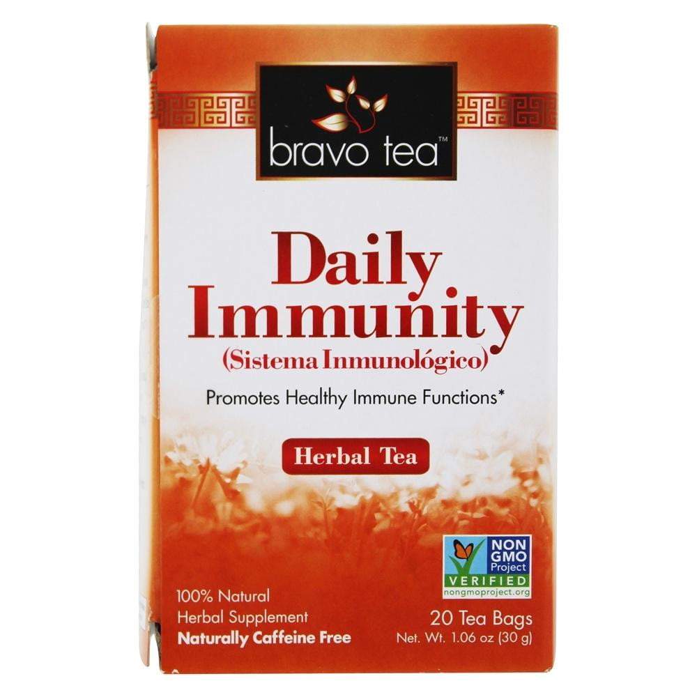 Té Inmunidad diaria de 20 bolsas por Bravo Tea &amp; Hierbas