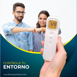 Termómetro Digital - Infrarrojo - Detector Temperaturas - No Contacto - FDA Standard