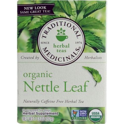 Traditional Medicinals Caffeine Free Organic Herbal Tea Nettle Leaf