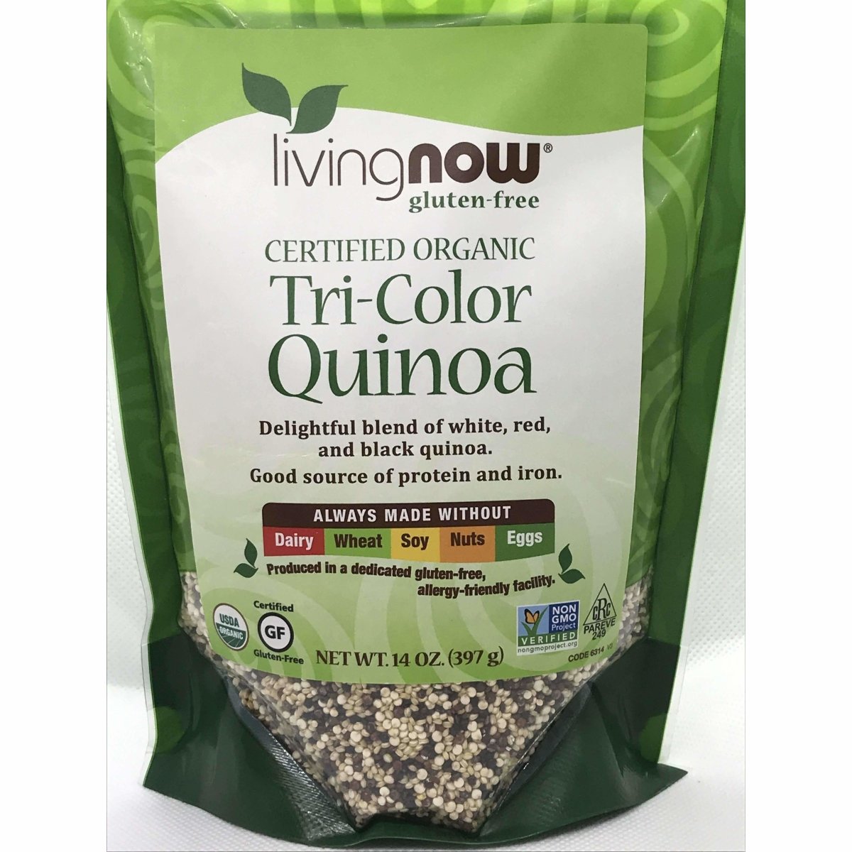 Tri Color Quinoa 14 Oz