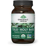 Tulsi Organic India 90 Capsulas para Estres y Energia