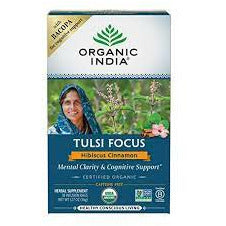 Tulsi Focus Hibiscus Cinnamon 18 BAG