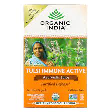 Tulsi Immune Tea Active 18 BAGS