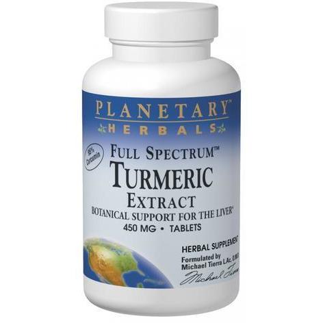 Extracto de cúrcuma - Turmeric Extract - Full Spectrum - 450 mg - 30 Tabletas