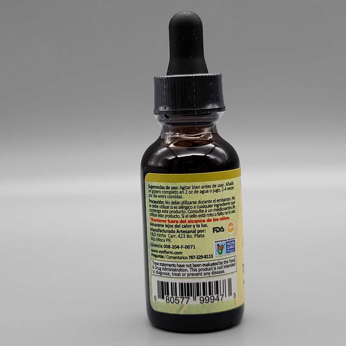 Turmeric - Gotas - Liquido - 1oz