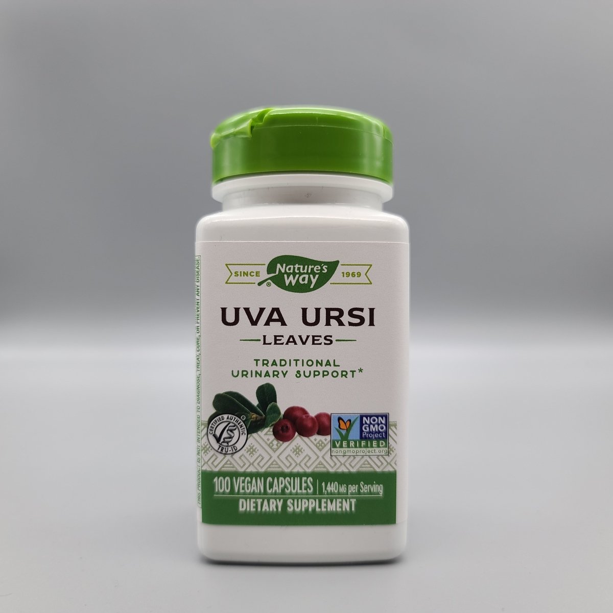 Uva Ursi - Leaves - 100 Vegan Capsules - 1,440mg