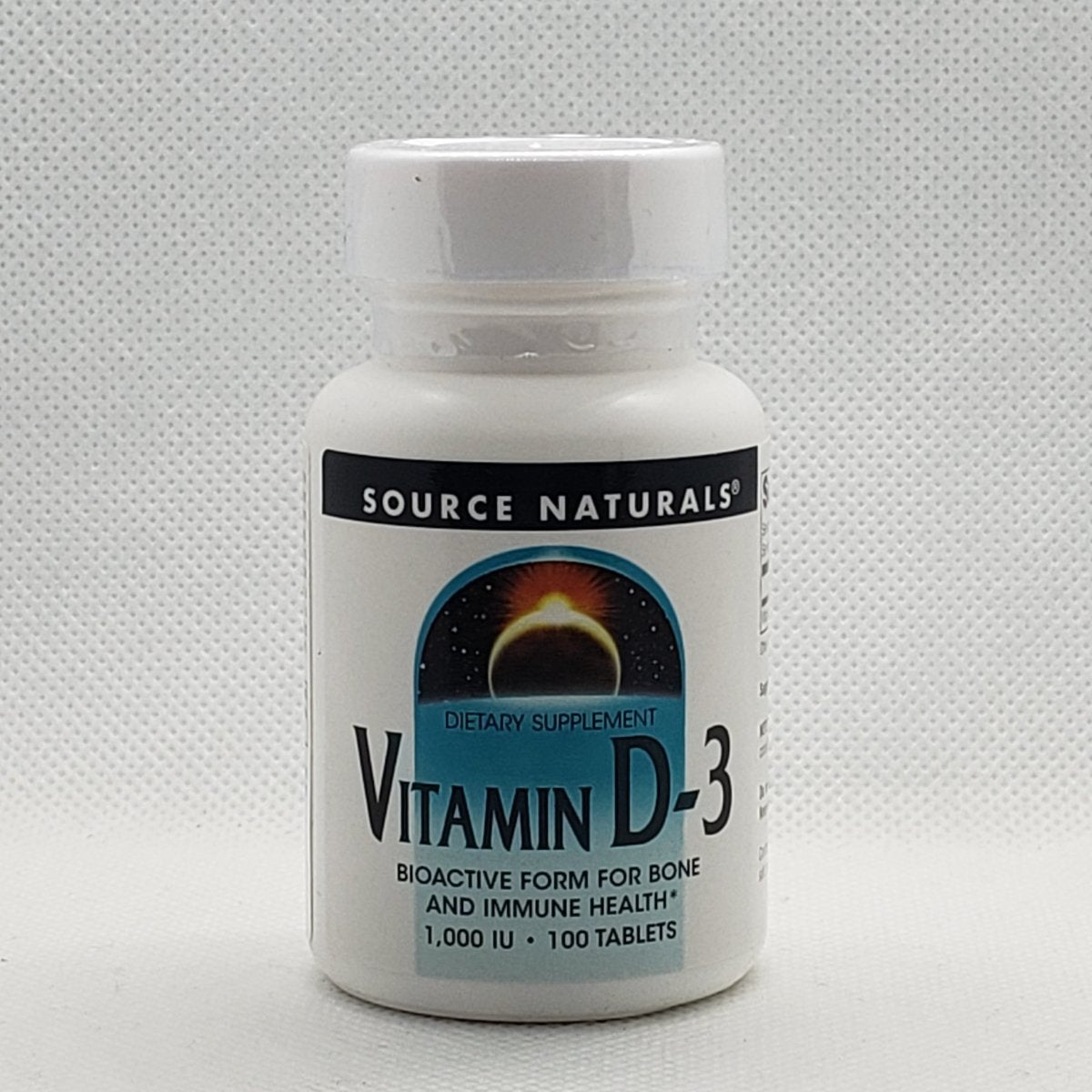 Vitamin D-3 - BioActive Form For Bone and Immune Health - 1000IU - 100 Tablets