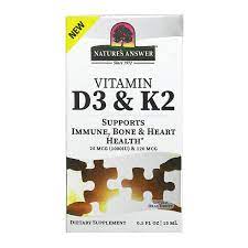 Vitamin D3 &amp; K2 Liquid 0.5 OZ