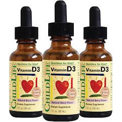Vitamin D3 Mixed Berry Flavor 1 OZ