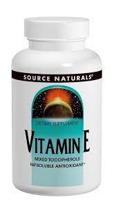 Vitamin E 400 IU, Natural Mixed Tocopherols Softgel 100 caps