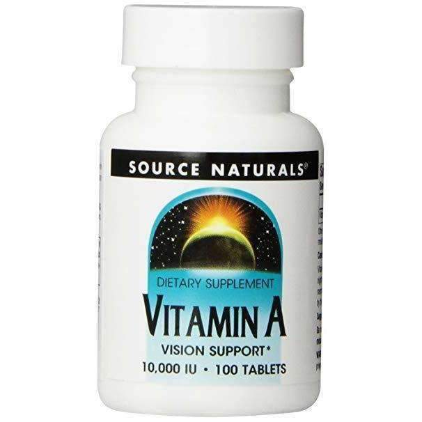 Vitamina A Vision Support 10,000 IU 100 Tablets