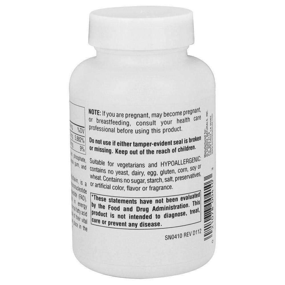 Vitamina B-2 Riboflavina 100MG 100T