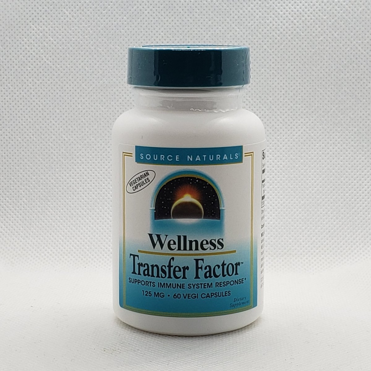 Wellness - Transfer Factor - Support Immune System Response - 125mg - 60 Veggie Capsules