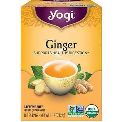 Yogi Tea Herbal Tea, Ginger, 16 bags